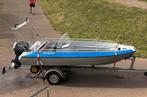 Buster M boot met Yamaha 40pk en Pega Trailer, Watersport en Boten, Ophalen, Gebruikt, Aluminium, 30 tot 50 pk