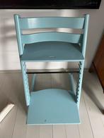 Stokke Tripp Trapp stoel met zitje en kussens, Ophalen of Verzenden, Gebruikt, Meegroeistoel, Stoelverkleiner