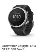 Garmin fenix S6 Solar, Sieraden, Tassen en Uiterlijk, Sporthorloges, Ophalen of Verzenden, Zo goed als nieuw, Zwart, Android