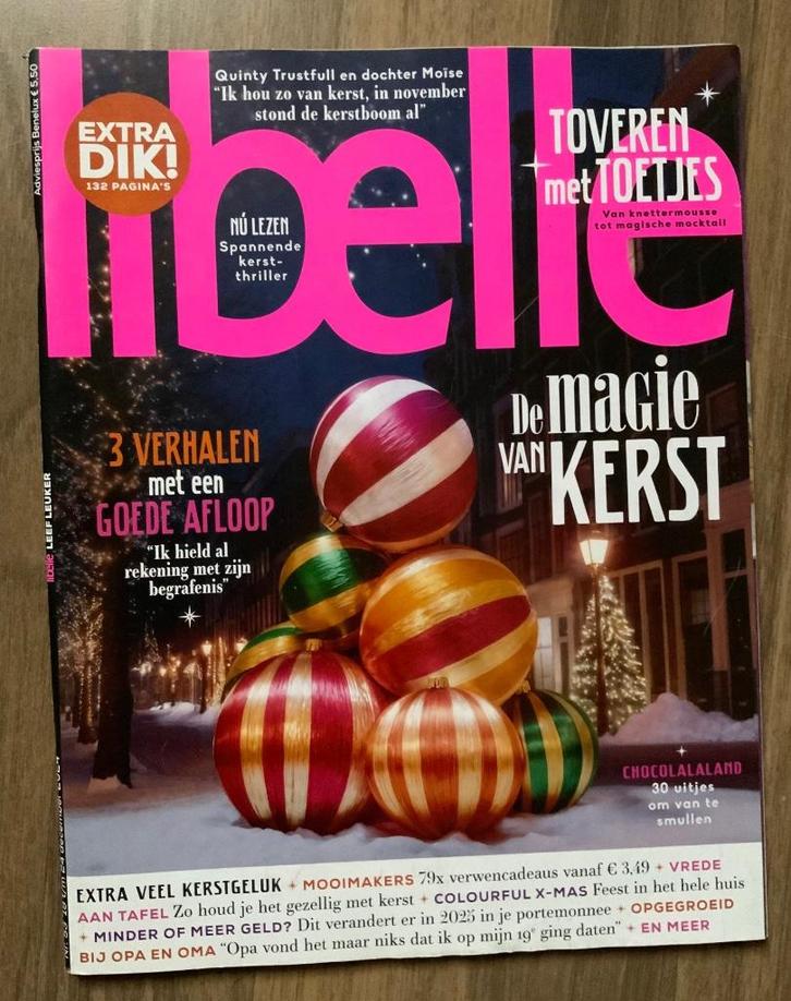 Tijdschrift Libelle, nr 53 dec 2024 - kerst, quinty trustful, Boeken, Tijdschriften en Kranten, Zo goed als nieuw, Damesbladen