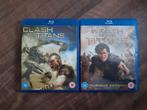 Clash of the Titans + Wrath of the Titans Blu-Ray, Science Fiction en Fantasy, Gebruikt, Ophalen of Verzenden