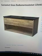 Te koop wastafel/kraan/plug, Ophalen, 100 tot 150 cm, Nieuw, Minder dan 100 cm