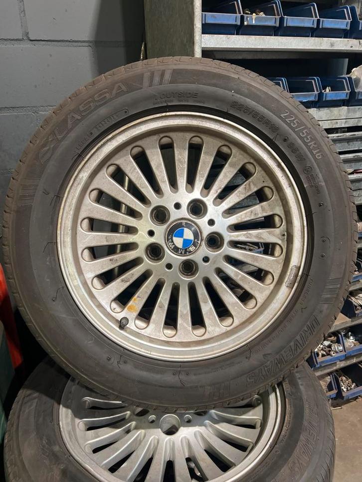 BMW 5 Serie Velgen 16 inch - Goed, Auto-onderdelen, Banden en Velgen, Velg(en), 16 inch, Personenwagen, Gebruikt, Ophalen