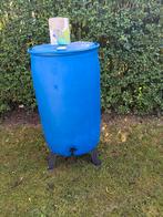 Regenwaterton 220 liter, Tuin en Terras, Regentonnen, 150 liter of meer, Ophalen, Kunststof, Met kraantje