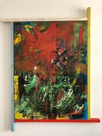 GROOT Abstract Expressionistisch Schilderij Uniek Eigen Werk, Antiek en Kunst, Kunst | Schilderijen | Abstract, Ophalen