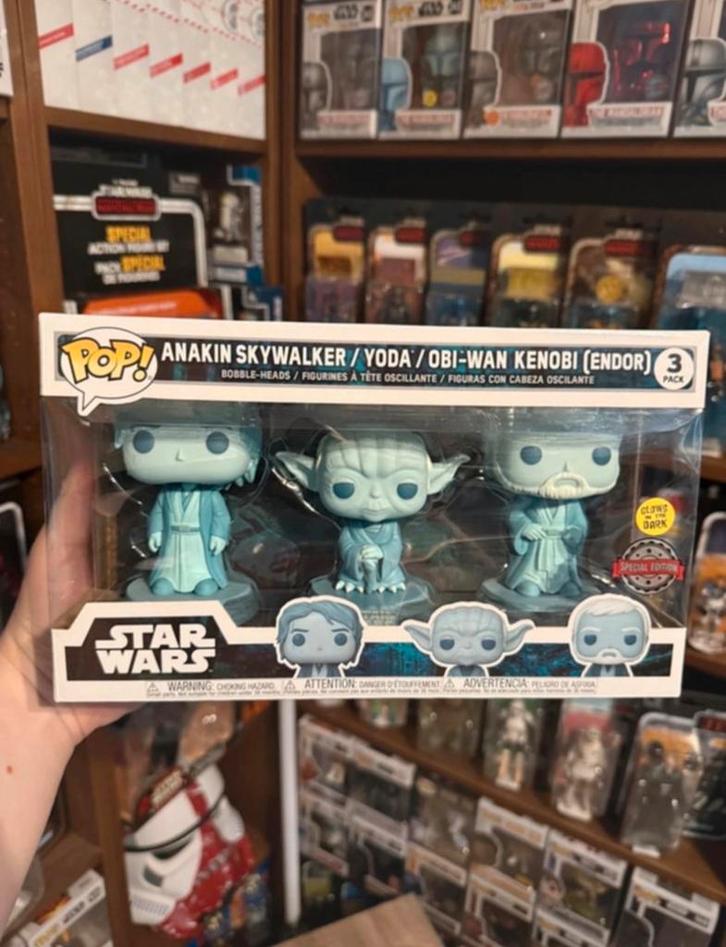 Funko Star Wars Force Ghost 3-Pack, Verzamelen, Star Wars, Nieuw, Overige typen, Ophalen of Verzenden