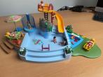 Playmobil Openluchtzwembad met glijbaan (4858), Complete set, Gebruikt, Ophalen of Verzenden