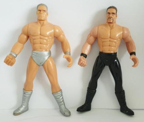 2x Vintage Wrestling Bootleg figuren HIL Hinstar jaren '90, Verzamelen, Poppetjes en Figuurtjes, Gebruikt, Ophalen of Verzenden