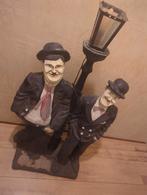 Laurel & Hardy Beeld met Lantaarnpaal, Antiek en Kunst, Ophalen of Verzenden