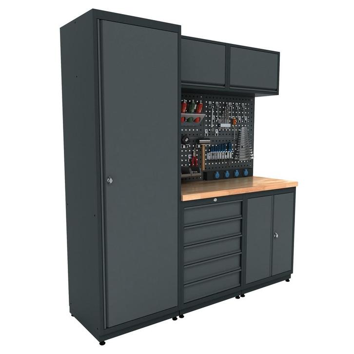 Werkplaatsmodule 2 EXPERT / Werkbank / Garage-indeling, Auto diversen, Autogereedschap, Nieuw, Ophalen of Verzenden
