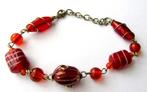 Vintage Prachtige Mille Fiori Murano glas kralen armband, Verzenden, Zo goed als nieuw