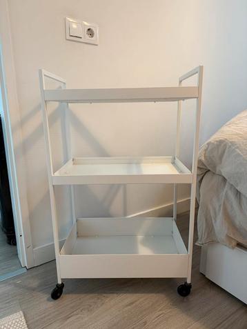 IKEA NISSAFORS Trolley - Wit - Verhuis Sale! beschikbaar voor biedingen