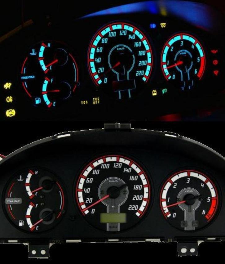 Mazda 323F BJ/ Premacy - Indiglo Tellerplaten, Auto diversen, Tuning en Styling, Ophalen of Verzenden