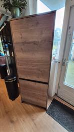Hoge kast met planken, Huis en Inrichting, Kasten | Kledingkasten, Ophalen, Zo goed als nieuw, 25 tot 50 cm, 200 cm of meer