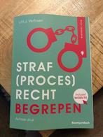 Strafprocesrecht begrepen - ISBN 9789462128446, Boeken, Studieboeken en Cursussen, J.H.J. Verbaan, Zo goed als nieuw, Beta, HBO