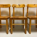 TOTALE LEEGVERKOOP 3 x Deens design Daumiller grenen stoelen, Ophalen, Scandinavisch design, Gebruikt, Overige kleuren