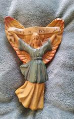 Antieke grote kerstgroep beeld Engel Gloria 15 cm., Diversen, Kerst, Ophalen of Verzenden