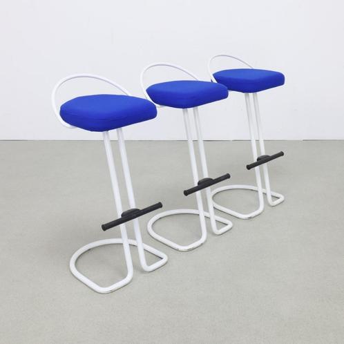 3x Postmodern Bar Stool, 1980s, Huis en Inrichting, Barkrukken, Ophalen