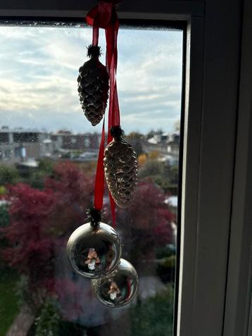 Vintage Kerstornamenten Set beschikbaar voor biedingen