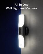 Eufy Security S100 Wandlicht met 2k Camera, Kunststof, Verzenden, Minder dan 50 watt, Wandlamp