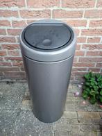 Brabantia prullenbak, touch bin 30 liter., Huis en Inrichting, Woonaccessoires | Prullenbakken, Ophalen, Gebruikt, 20 tot 30 liter