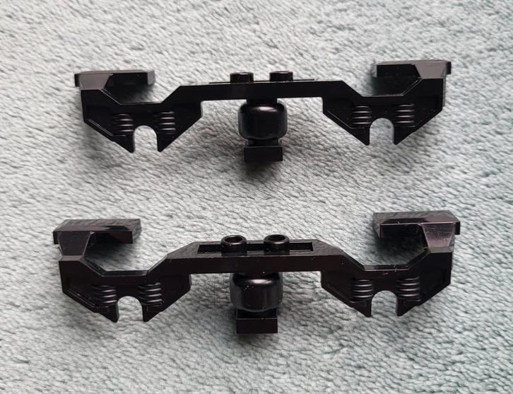 Lego trein locomotief zijkant vering plaatjes Zwart., Kinderen en Baby's, Speelgoed | Duplo en Lego, Gebruikt, Lego, Losse stenen