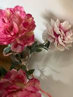 Vaas met kunstbloemen, Huis en Inrichting, Ophalen, Zo goed als nieuw