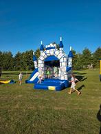 Kasteel Springkussen met Glijbaan Huren,Dubbel Speelplezier!, Ophalen of Verzenden, Zo goed als nieuw, Overige
