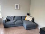 3-zitsbank met chaise longue, grijs, Vimle, Ophalen, Driepersoons, 75 tot 100 cm, Zo goed als nieuw