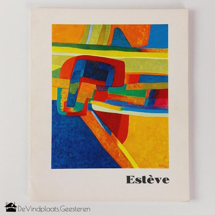 Maurice Estève – kleurrijke catalogus, Boeken, Kunst en Cultuur | Beeldend, Zo goed als nieuw, Schilder- en Tekenkunst, Ophalen of Verzenden