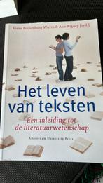 Het leven van teksten, Boeken, Gelezen, Ophalen of Verzenden