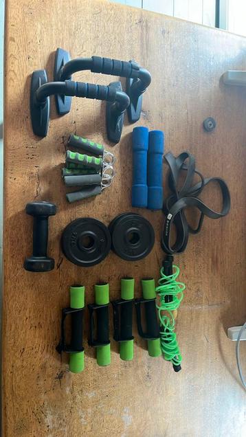 Starters pakket fitness materiaal beschikbaar voor biedingen