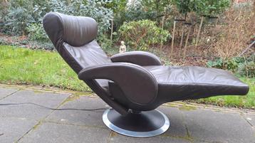 Relax fauteuil Leolux Helical  leer elektrische verstelling beschikbaar voor biedingen