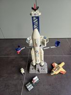 Playmobil ruimteraket met lanceerbasis en straaljager, Ophalen of Verzenden, Gebruikt, Complete set