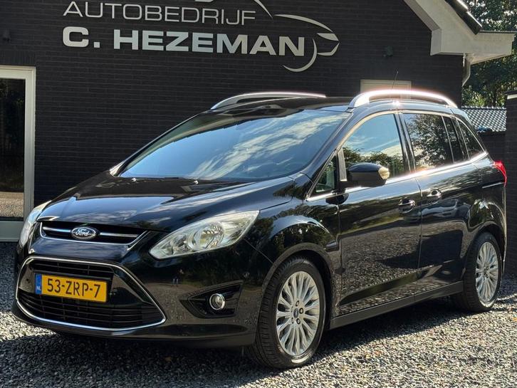 Ford Grand C-Max 1.0 Titanium NWE Distributieset Camera Navi, Auto's, Ford, Bedrijf, Te koop, Grand C-Max, ABS, Achteruitrijcamera