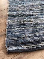 Kleed van gerecycled denim, 50 tot 100 cm, 100 tot 150 cm, Blauw, Rechthoekig