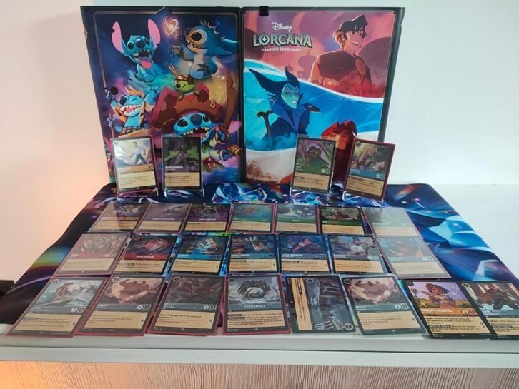 Disney Lorcana - Chapter 4 foils & super rare, Hobby en Vrije tijd, Verzamelkaartspellen | Overige, Zo goed als nieuw, Meerdere kaarten