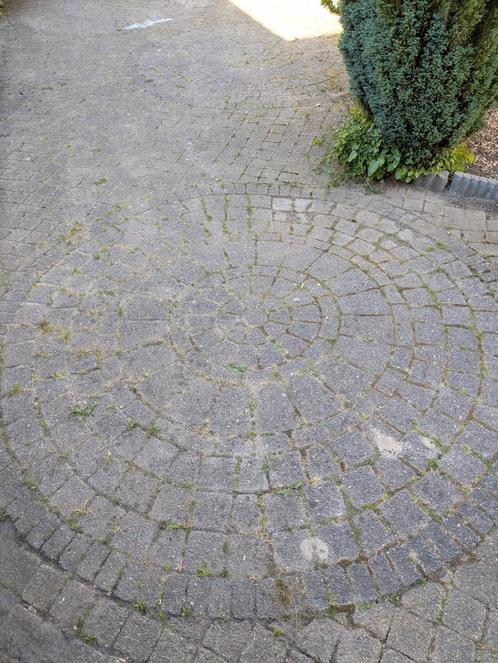 Klinkers met patroon, Tuin en Terras, Tegels en Klinkers, Gebruikt, Klinkers, Beton, 10 m² of meer, Ophalen of Verzenden