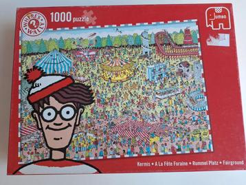 Waar is Wally puzzel van 1000 stukjes beschikbaar voor biedingen