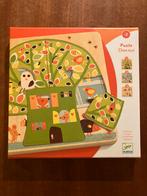 Djeco houten lagen puzzel Chez-nut dieren boomhuis, Ophalen of Verzenden, Zo goed als nieuw