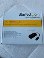 StarTech 4-Poorts USB 3.0 Hub – Nieuw in verpakking, Computers en Software, Dockingstations, Ophalen of Verzenden, Zo goed als nieuw