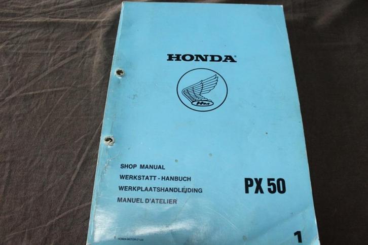 Honda PX50 1980 werkplaatsboek shop manual manuel d'atelier, Fietsen en Brommers, Handleidingen en Instructieboekjes, Gebruikt