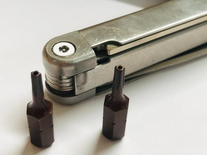 Disassembly BIT KIT 5 star torx Leatherman OLD Wave/Sideclip, Caravans en Kamperen, Kampeergereedschap, Nieuw, Verzenden