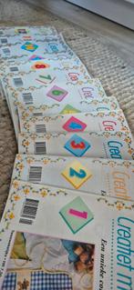 Borduur Boekjes 1-12, Ophalen of Verzenden, Gebruikt, Handborduren, Patroon