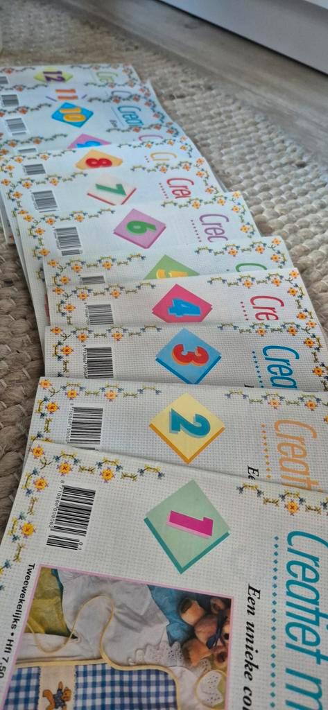 Borduur Boekjes 1-12, Hobby en Vrije tijd, Borduren en Borduurmachines, Gebruikt, Patroon, Handborduren, Ophalen of Verzenden