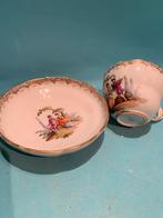 Meissen kop en schotel, eerste helft 19e eeuw, Ophalen of Verzenden