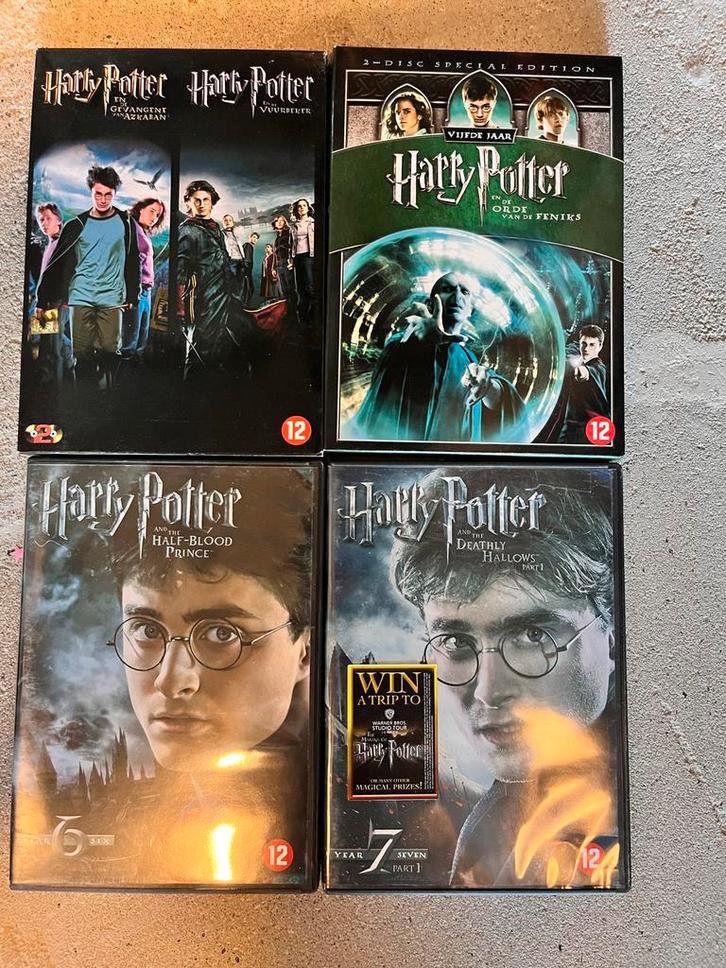 Harry Potter DVD’s, Cd's en Dvd's, Dvd's | Tv en Series, Zo goed als nieuw, Science Fiction en Fantasy, Boxset, Vanaf 12 jaar