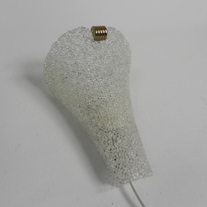 Vintage wandlampje van kunststof granulaat, jaren 60, Antiek en Kunst, Antiek | Lampen, Ophalen of Verzenden