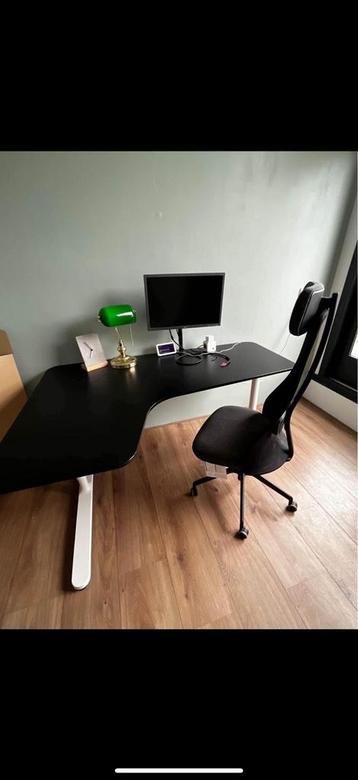 Ikea Bekant Bureau + Bureaustoel - afbeelding 1