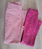 Meisjes broeken Set. (Maat 140) - Roze & Sterren (nieuw), Kinderen en Baby's, Ophalen of Verzenden, Zo goed als nieuw, Salt and Pepper